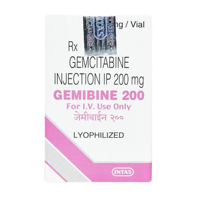 Gemibine 200mg Injection 1's - Cancer Oncology-Cyt