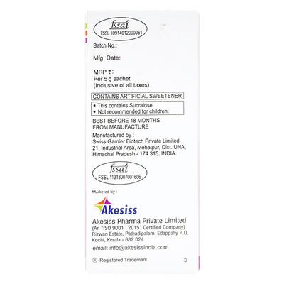 ELMONEA SUGAR FREE ORANGE FLAVOUR Sachet 5gm - Supplements-Vam