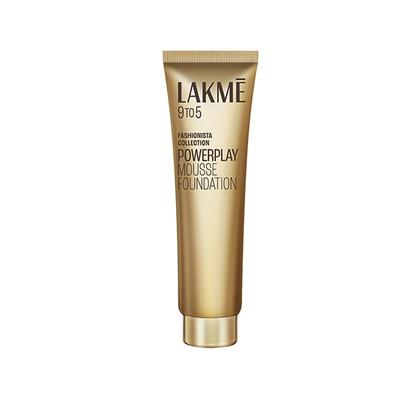 Lakme 9to5 Powerplay Mousse Foundation, Beige Caramel, 25gm - Foundation
