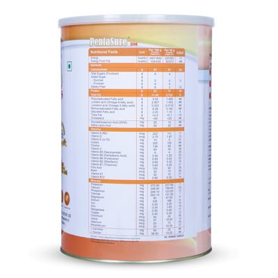 Penta Sure DM Diabetes Care Creamy Vanilla and Cinnamon Flavoured Powder 1 kg - Diabetes (Fitness)