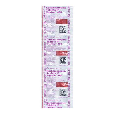 Tegrital 400mg Tablet 10'S - Epilepsy/Convulsion-Ant