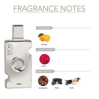 Ajmal Evoke Silver Edition For Her Edp 75 Ml - Perfumes (Edt/Edp)
