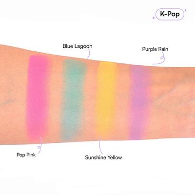 Gush Beauty Eye Like It Stacked-Kpop Do-it-all,4 In-1 Eyeshadow Palette 3.6gm - Eyeshadow, Bases & Primers
