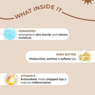 Moody DermaSoothe Daily Lip Treatment Balm with Vitamin E & Ceramide 8 gm - Lip Balms