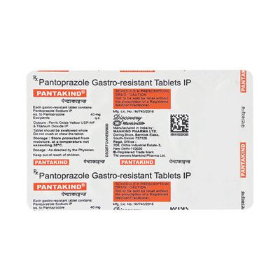 PANTAKIND Tablet 15's - Ulcer/Reflux/Flatulence-Aaa