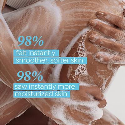 Dove 4% Refining Serum + AHA Exfoliate Away Serum Body Wash, 300 ml - Shower Gels & Body Wash