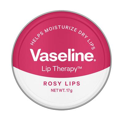 Vaseline Lip therapy Tins, Rosy Lips 17gm - Lip Scrubs