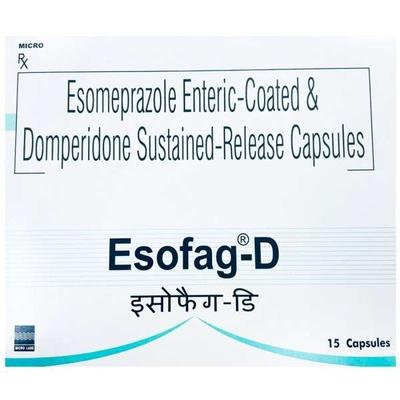 ESOFAG D Capsule 15's - Ulcer/Reflux/Flatulence-Aaa