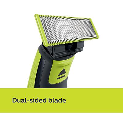 Philips Cordless OneBlade Hybrid Trimmer and Shaver with 3 Trimming Combs (QP2525/10) 1's - Trimmers