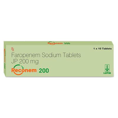RECONEM 200 Tablet 10's - Bacterial Infections-OBL