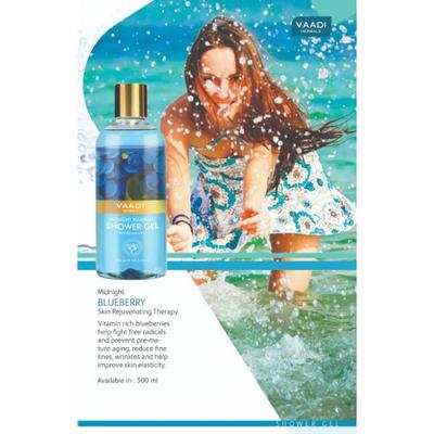 Vaadi Herbals Midnight Blueberry Shower Gel 300 ml - Face Gels