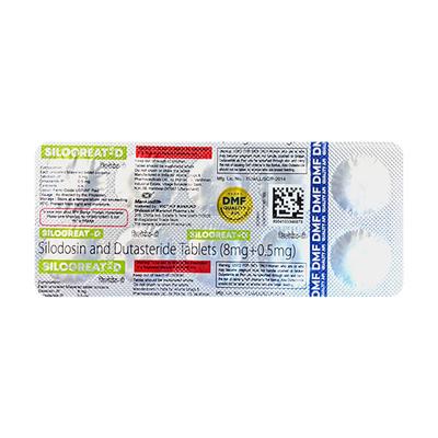 SILOGREAT D Tablet 10's - Bladder And Prostate Disorders-Dru