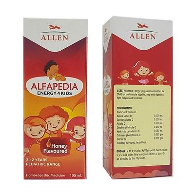Allen Alfapedia Energy 4Kids Syrup 100 ml - Speciality Medicine
