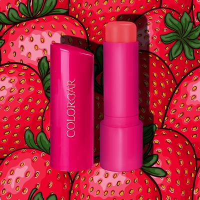 Colorbar Strawberry Lip Balm with SPF 15 4.5 gm - Lip Balms