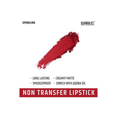 INSIGHT COSMETICS 24 HRS NON TRANSFER MATTE LIPSTICK (LL-03)-OH SHIT (03) 3 gm - Lipsticks