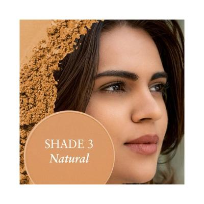 Just Herbs Mattiying & Hydrating Spf 15 Compact Powder & Vitamin E For Women, Natural 9gm - Compact Powder
