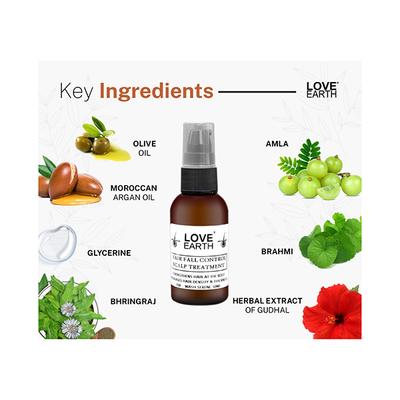 Love Earth Organic Neem Oil with Natural Virgin Cold Pressed Neem for Hair & Skincare 50 ml - Hair Treatment