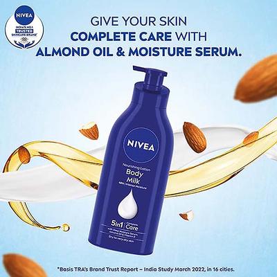 Nivea 72 Hour Nurishing Body Milk Intense Moisture Lotion for Dry to Very Dry Skin 600 ml - Lotions & Creams