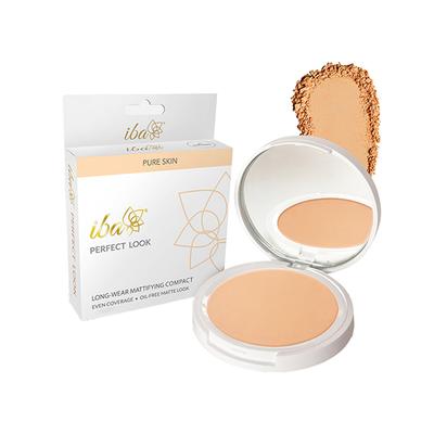 Iba Perfect Look Long-Wear Mattifying Compact 01 Fair Pearl 9 gm - Compact Powder
