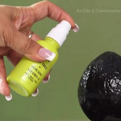 House of Beauty Tea Tree+Avocado Toner - Oily, Combination & Sensitive, Acne Prone Skin 30ml - Toners