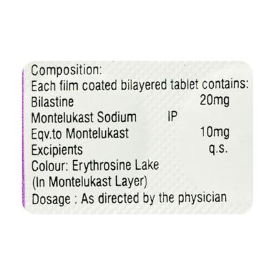 BELATIN M Tablet 10's - Allergies-Ant