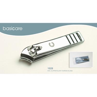 Basicare Nail Clipper Slant - Curve 1's - Manicure & Pedicure Kits