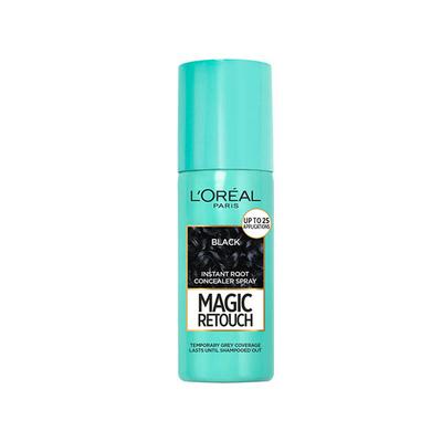 L'Oreal Paris Magic Retouch Instant Root Concealer Spray Black 75 ml - Hair Sprays & Mists