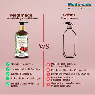 Medimade Repair & Revive Conditioner With Apple Cider Vinegar (Pack of 2) 1's - Conditioners