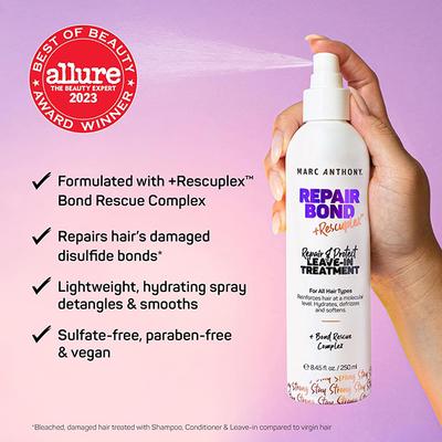 Marc Anthony Repair Bond +Rescueplex Repair & Protect Leave-In Treatment 250 ml - Conditioners