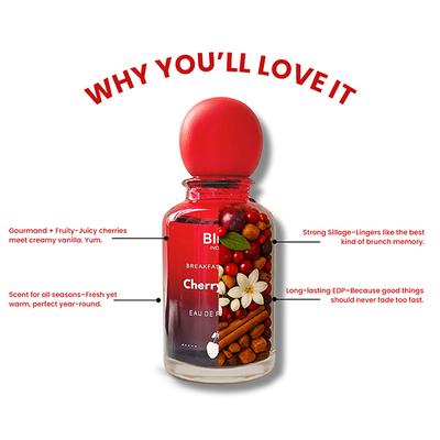 Blur India Unisex Perfume - Cherry Tart, Sweet & Fruity Eau De Parfum, Long Lasting Perfume 30 ml - Perfumes (Edt/Edp)