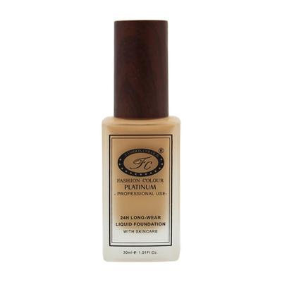 Fashion Colour 24hr Longwear Liquid Foundation With Skin Care, Warm Nude 30 gm - Foundation