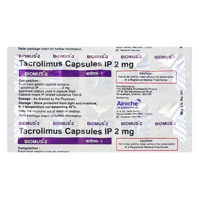 BIOMUS 2 Capsule 10's - Immune Suppression