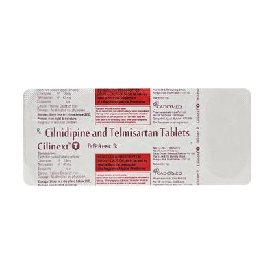 Cilinext T Tablet 10'S - Hypertension-Ang