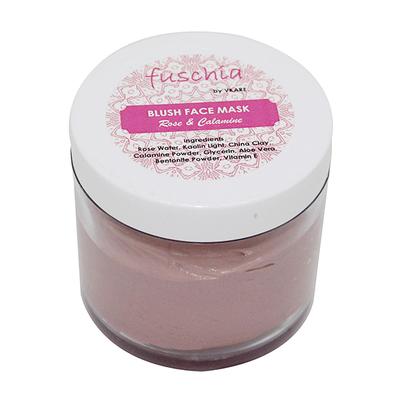 Fuschia Blush Face Mask - Rose & Calamine 100 gm - Masks & Peels