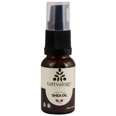 Tattvalogy Cold Pressed Shea Oil- Extracted from Organic Shea Butter 15 ml - Massage Oils