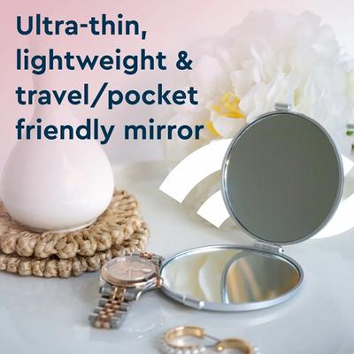 Gubb Dual Pocket Mirror With 5x Magnification 60 gm - Others