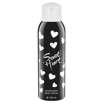 Sweet Heart Black Deodorant Perfumed Bodyspray 100 ml - Deodorants/Roll-Ons