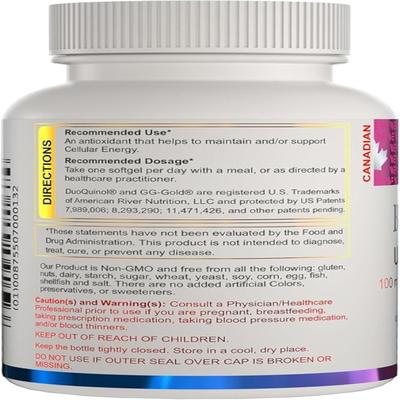 Wellness Extract Duoquinol Bio-Qunol Ubiquinol Plus Softgel Capsules 60's - Vital Health