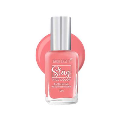 Swiss Beauty Slay Nail Color, Shade - Sunset 13 ml - Nail Polish