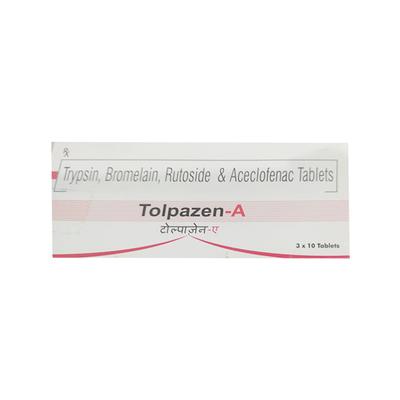 TOLPAZEN A Tablet 10's - Pain relief-Ant