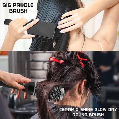 Vega Professional Ceramix Shine Hair Brush Set Brushes (VPPHB-16) 5's - Hair Brushes