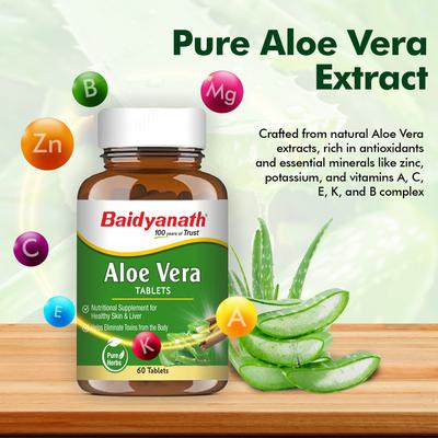 Baidyanath Aloe Vera Tablet 60's - Speciality Medicines