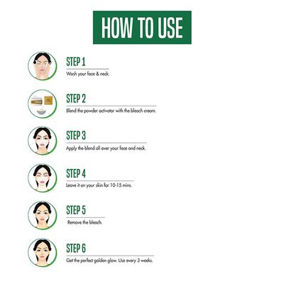 Nature's Essence Gold Creme Bleach 85 gm - Face Bleach