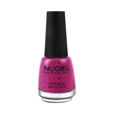 Nugel FRECKLED PINK F02 Non Uv Gel Freckles Nail Enamel 13 ml - Nail Polish
