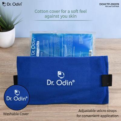 Dr. Odin Reusable Hot and Cool Pack - Transparent Gel Pack for Pain Relief with Microwaveable and Freezable Design, Injuries, and Swelling 1's - Hot Pack/Ice Bag