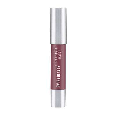 Swiss Beauty Lip Stain Matte Lipstick - (Sexy Nude) 3.4 gm - Lipsticks