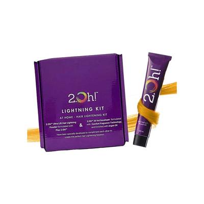 2.Oh! Semi Permanent Hair Color + Lightning Kit - Golden Glaze Combo 1's - Hair Creams