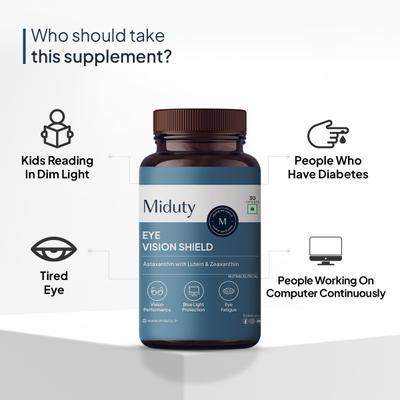 Miduty Eye Vision Shield Capsule 30's - Vital Health