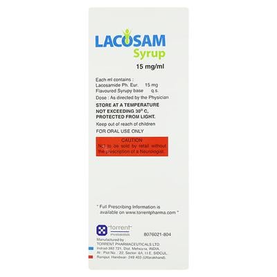 Lacosam 15mg Syrup 200ml - Epilepsy/Convulsion-Ant