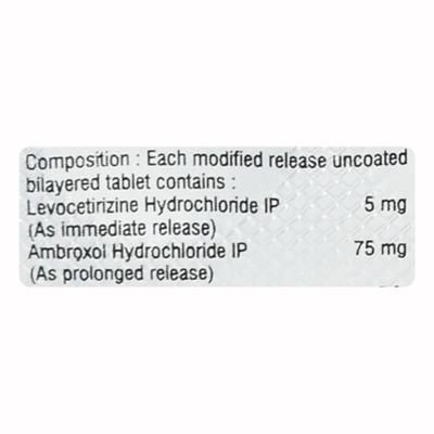 Elriz XL Tablet 10'S - Cough And Cold-Cou